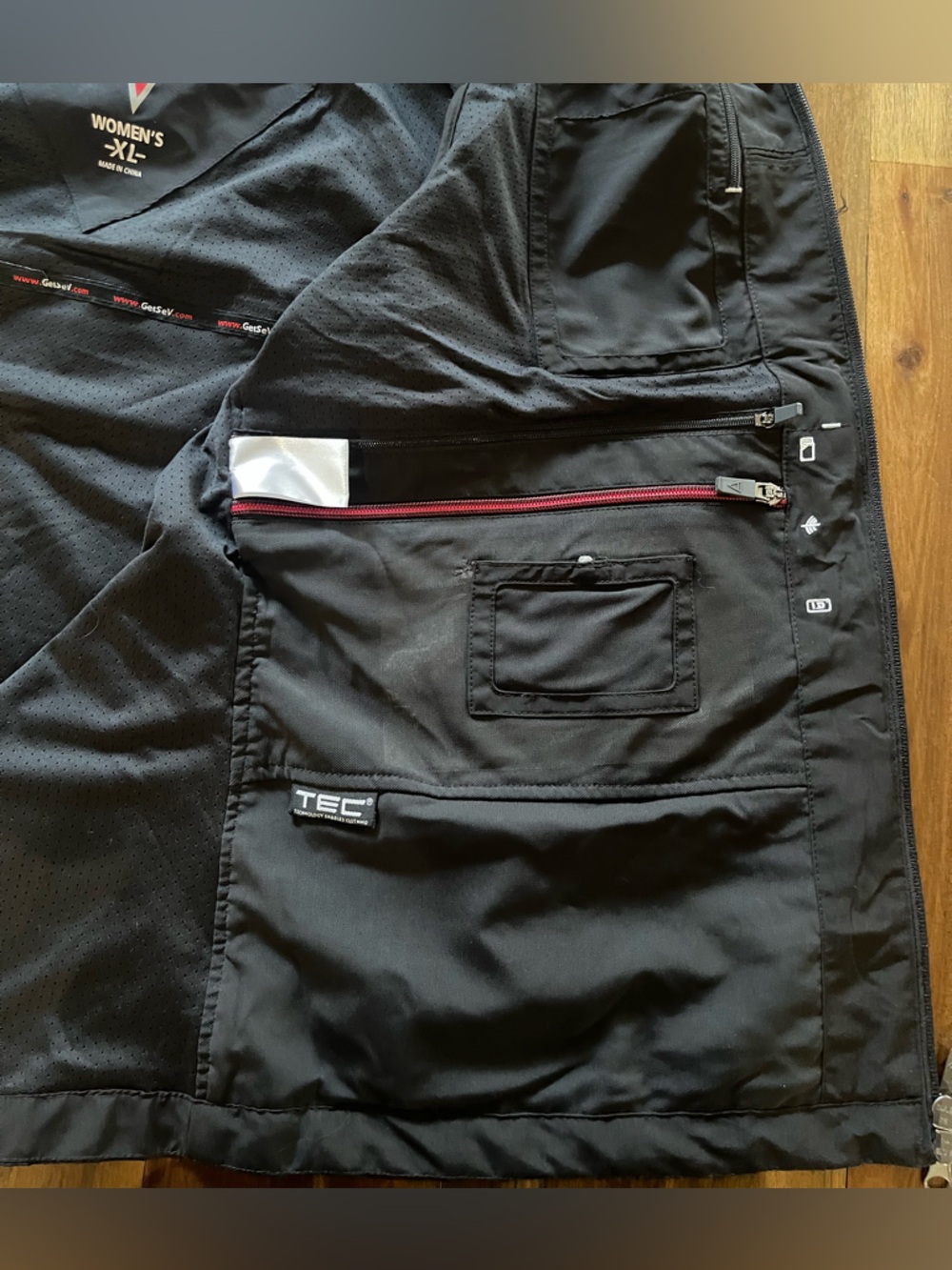 Scottevest Women's RFID Travel Vest black - XL - Picture 10 of 11